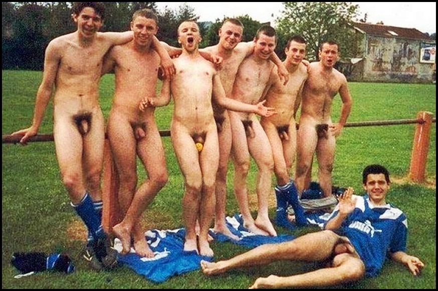 Boy college naked football players