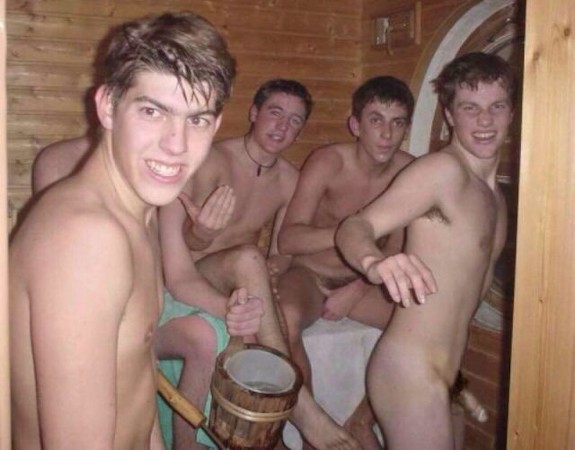 Today Sauna With Friends GayBoysTube