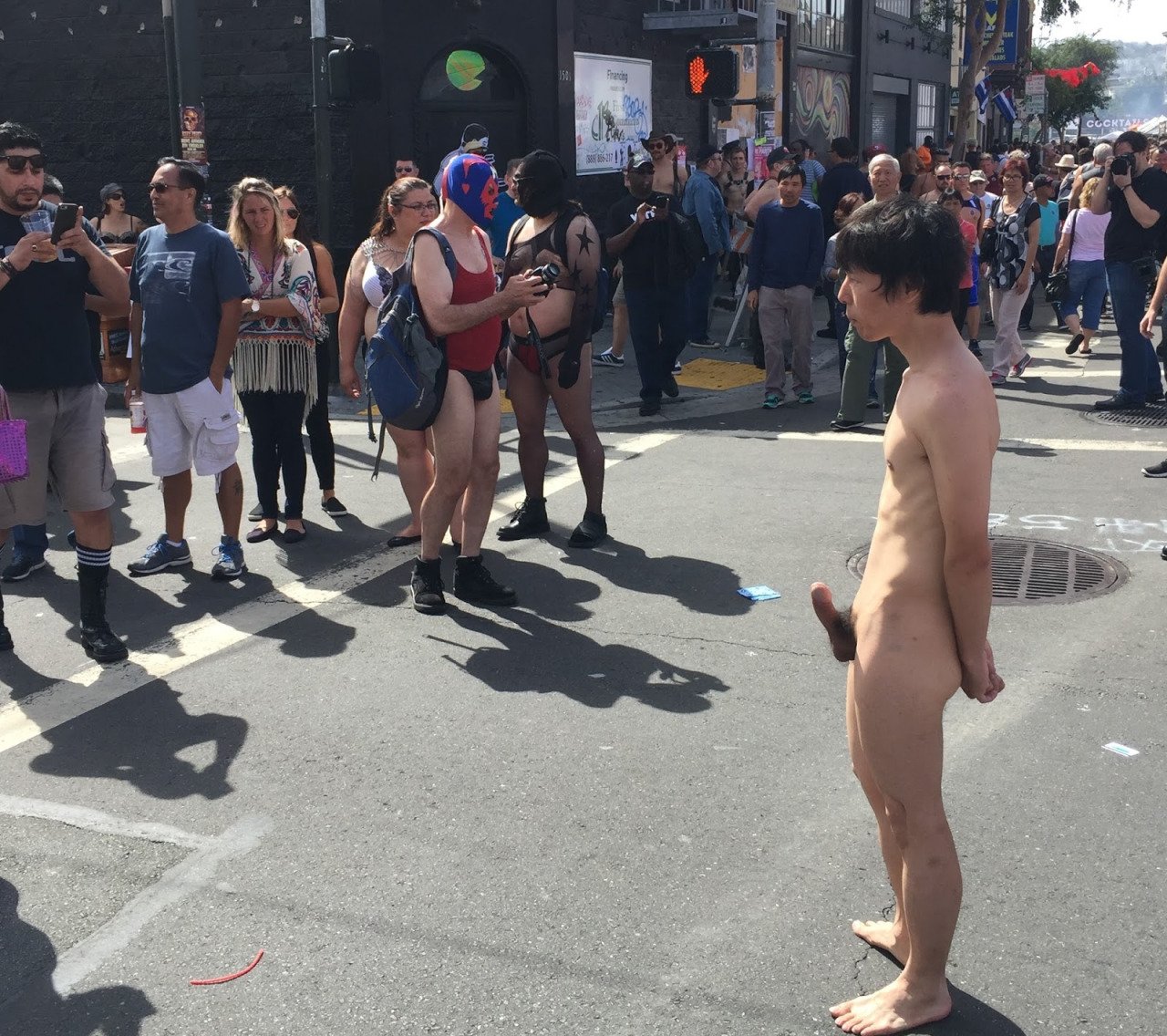 A Crowd Of Naked Boys