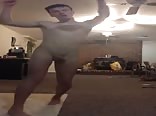 Naked dancing with Chris