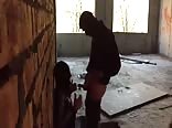 Sex in an abandoned house