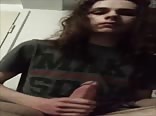 Long Hair Boys Porn Jacks Off, handjob, cum