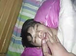 CUMMING ON MY SLEEPING FRIEND