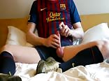 Boys Pron Sounding in Barca kit fetish 