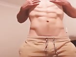 Muscled Gay Teen Porn Dances and Jerks Off - Cums