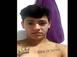 Latin twink porn cums on cam