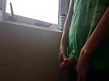 Teen pissing in school toilets gay porn