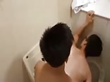 Caught in the Bathroom Stall Boys Porn