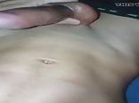 Teen boy fills up a condom porn