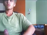 Jerking off in my green shirt and undies boys porn