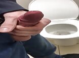 Jerking in senior toilets at school boys porn