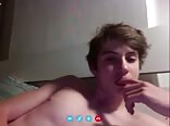 Satisfying Skype wank twink tube