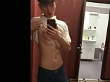 Jerking off with clothes on boys porn