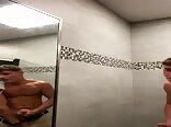 Gay Porn teen in restroom record