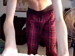 Teen boy porn shows his ass and wanks