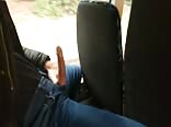 Jerking Off on Public Buss Ride - Nice Shooting! Boys Porn