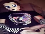 Creepy Anime Mask Masturbation Boys Porn