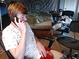 redhead twink porn jerking off on cam