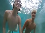 Water Boys Enjoying Wet Bareback Gay Porn