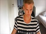 Cute blond twink porn chatting and jo online with his friend 