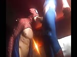 two spiderman sucking MagLover`s GBT Gay Porn