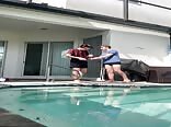 Sweet poolboys on cam gay porn