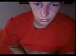 Red shirt boys porn wanks his hot dick