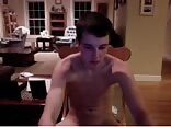 Teen wanks in the living room boys porn