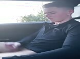 Hot brit lads risky car wank gay porn