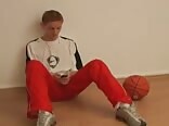 Twink porn gets home horny and strokes for the camera