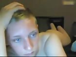 Teen gives a nice solo show boys porn