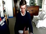 Posh boys cam porn wanking in his room