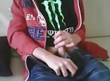 Sweet boys porn wanks and cum with teddy bear