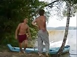 twinks boys gay porn fucking at the Lake