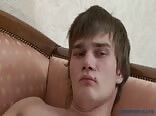 Bolik wanking and cumming on sofa boys porn